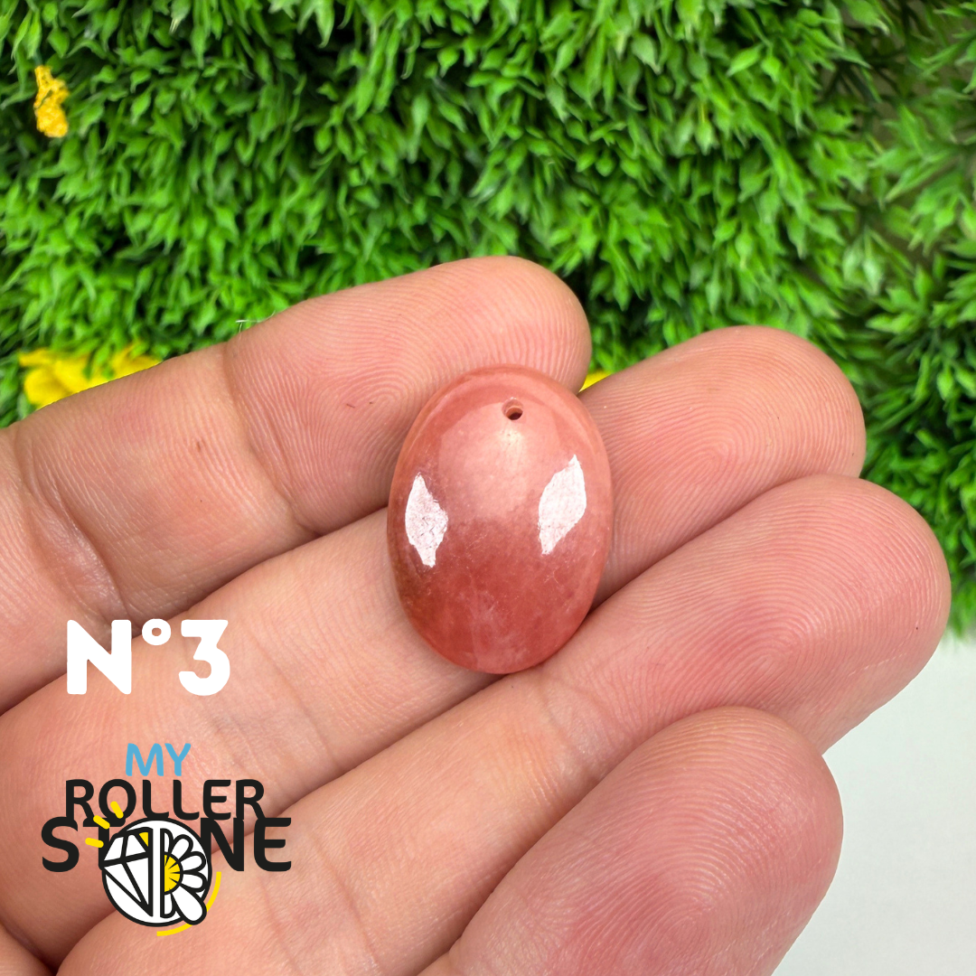 Pendentif percé Rhodochrosite Qualité gemme