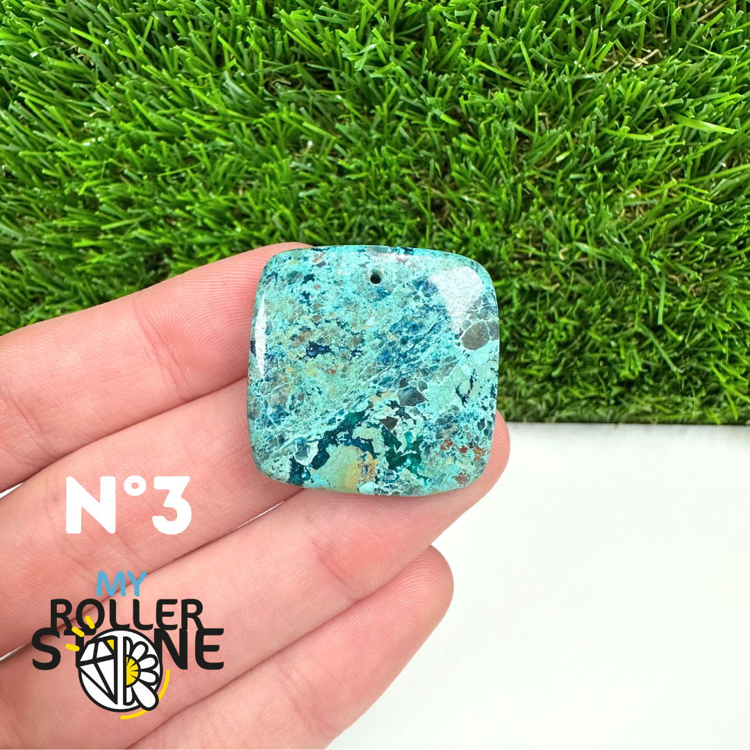 Pendentif Percé Shattuckite 5A