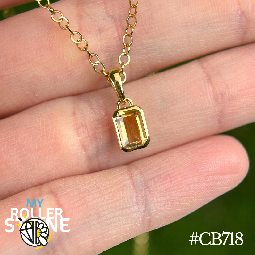 Pendentif Citrine #CB718