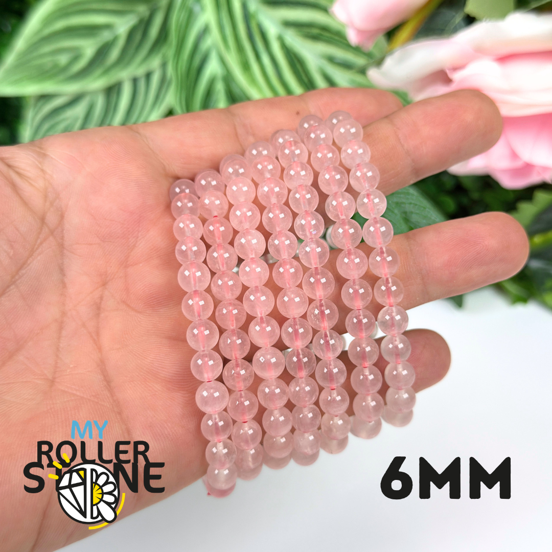 Bracelet Quartz Rose " Pamplemousse"