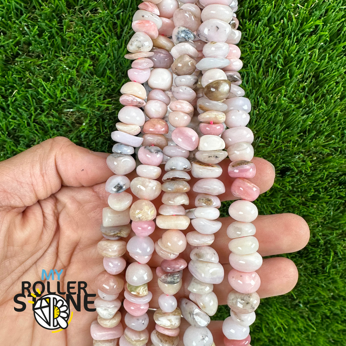 Perle Chips Opale Rose