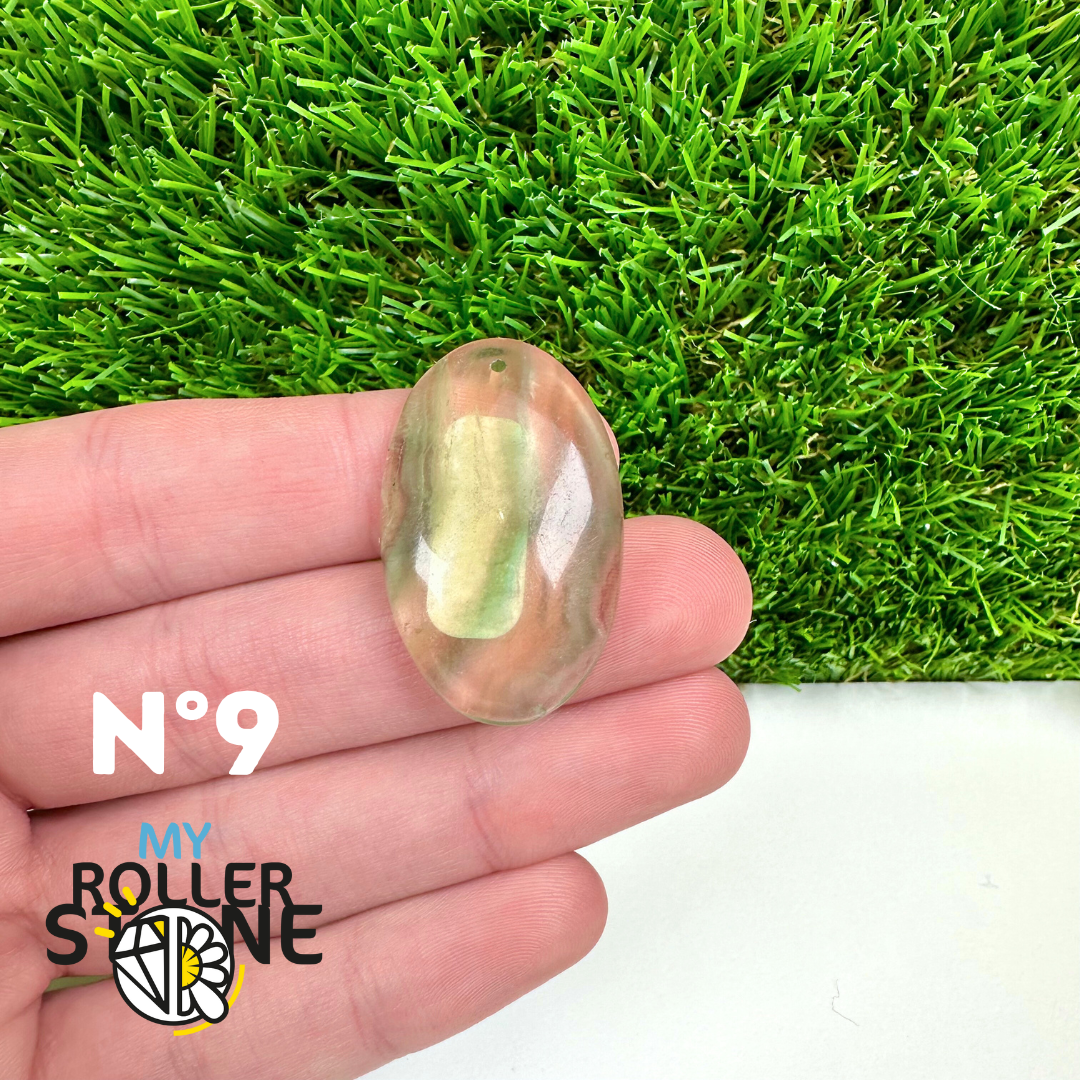 Pendentif Percé Fluorite 5A