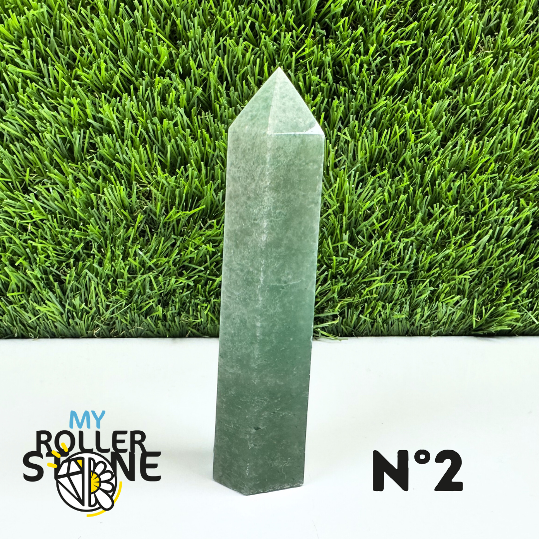 Pointes Pierre Aventurine Verte