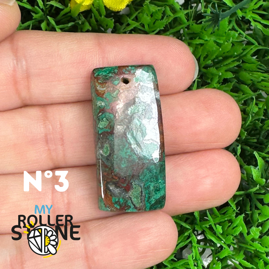 Pendentif Percé Chrysocolle