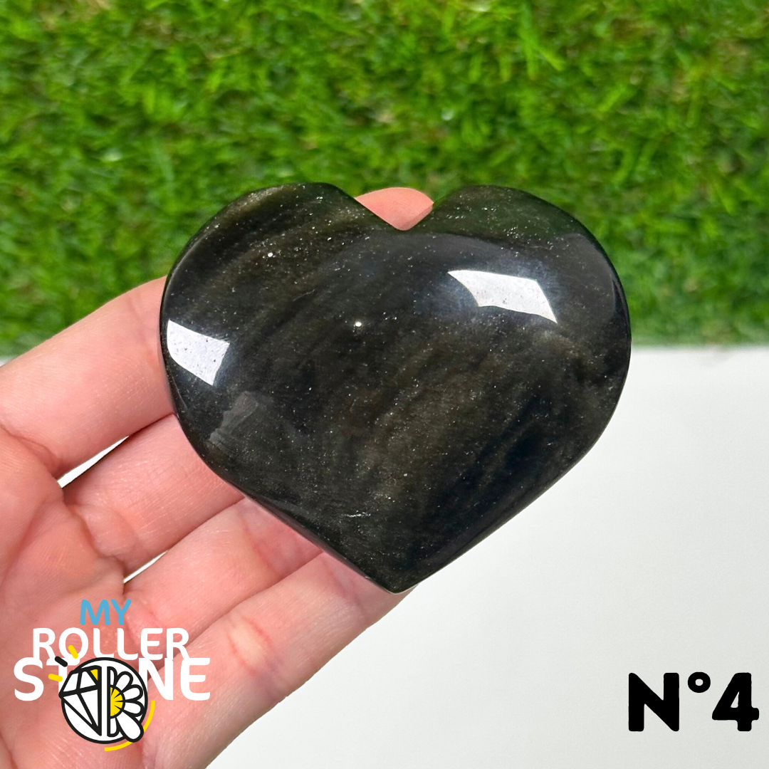 Coeur Obsidienne Dorée
