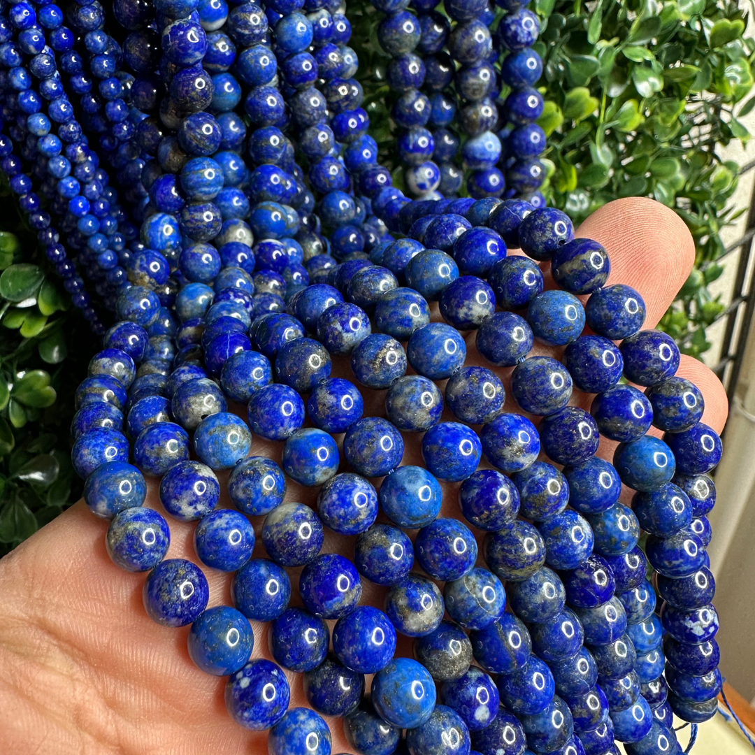 Perle ronde Lapis Lazuli