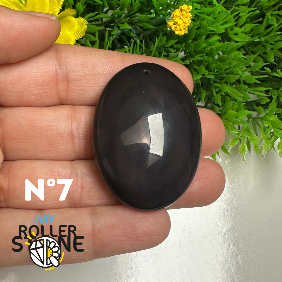 Pendentif Obsidienne Arc-en-Ciel 5A (Oeil céleste)