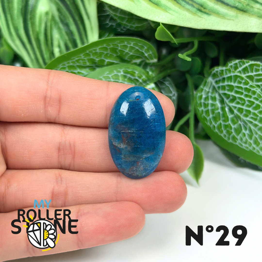 Pendentif Apatite bleue 5A