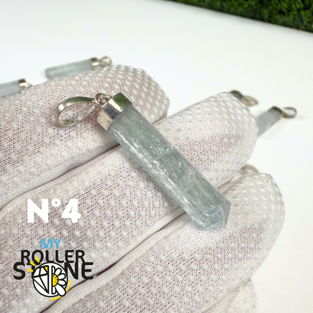 Pendentif Aigue-Marine et Argent