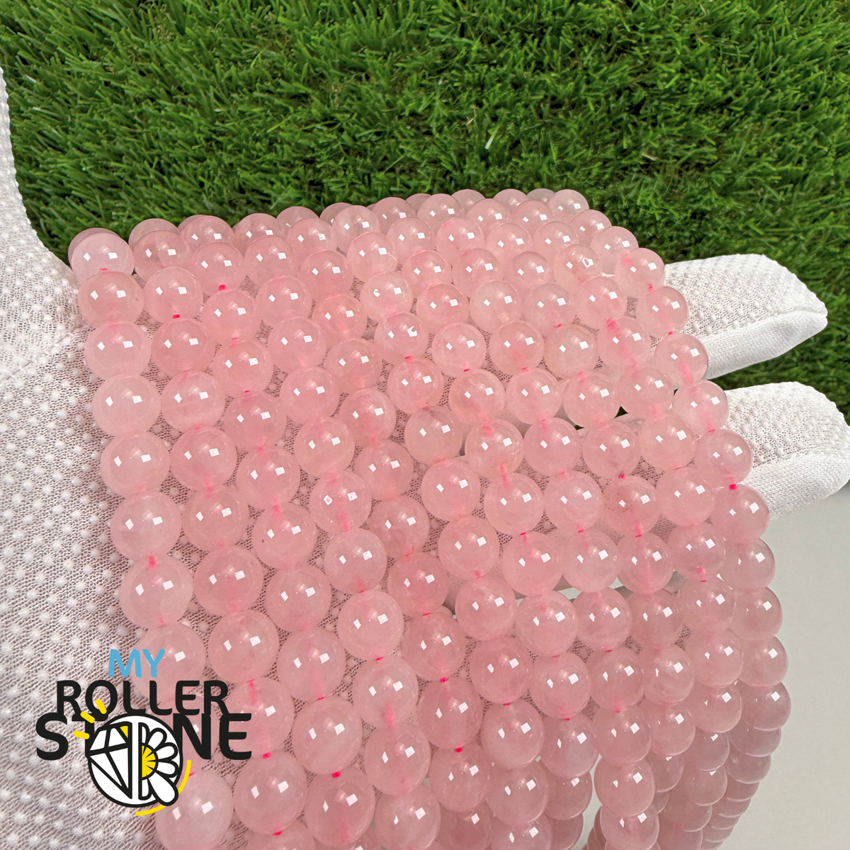 Perle Quartz Rose de Madagascar 5A