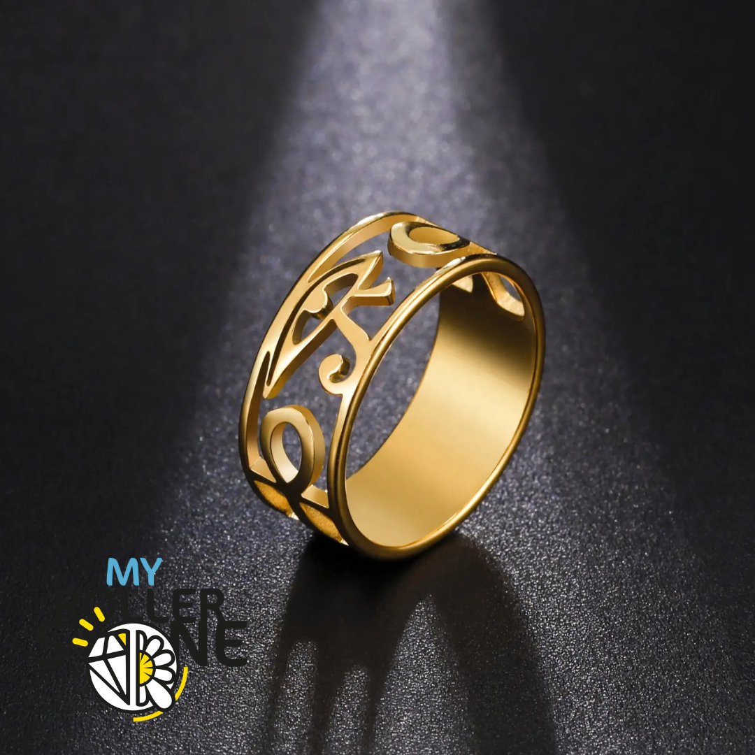 Bague Œil d&#39;Horus d&#39;Égypte antique