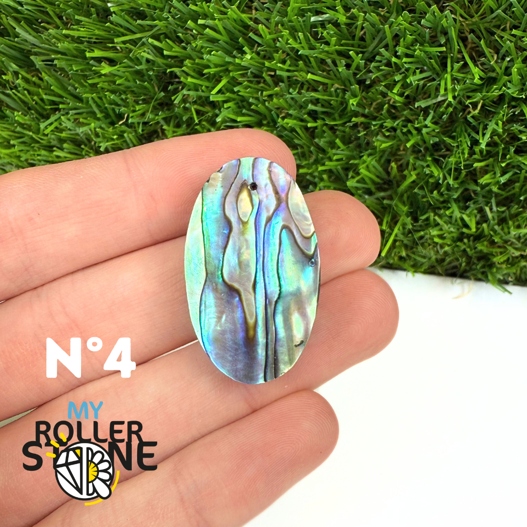 Pendentif en Abalone Forme Libre 5A