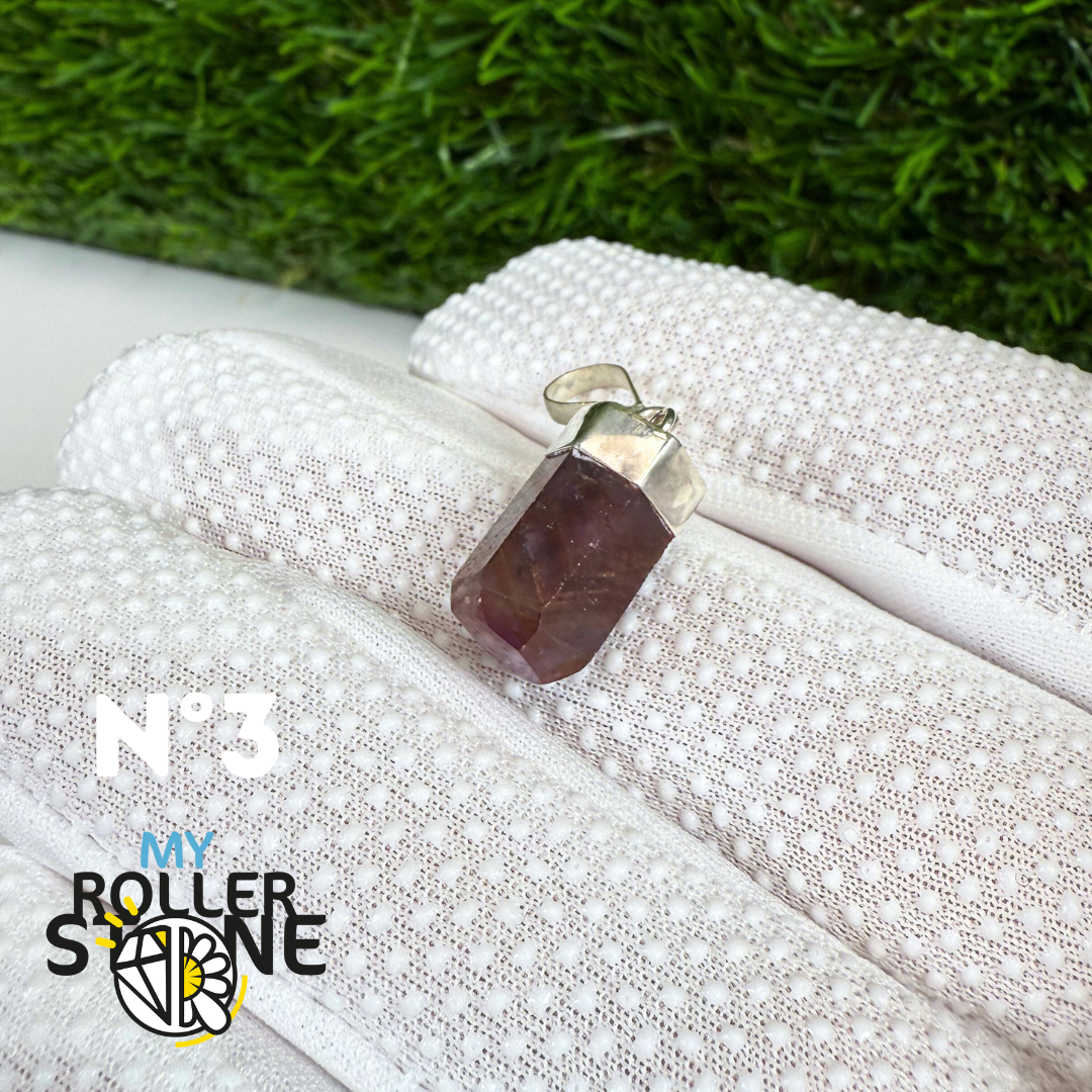 Pendentif Ruby et Argent