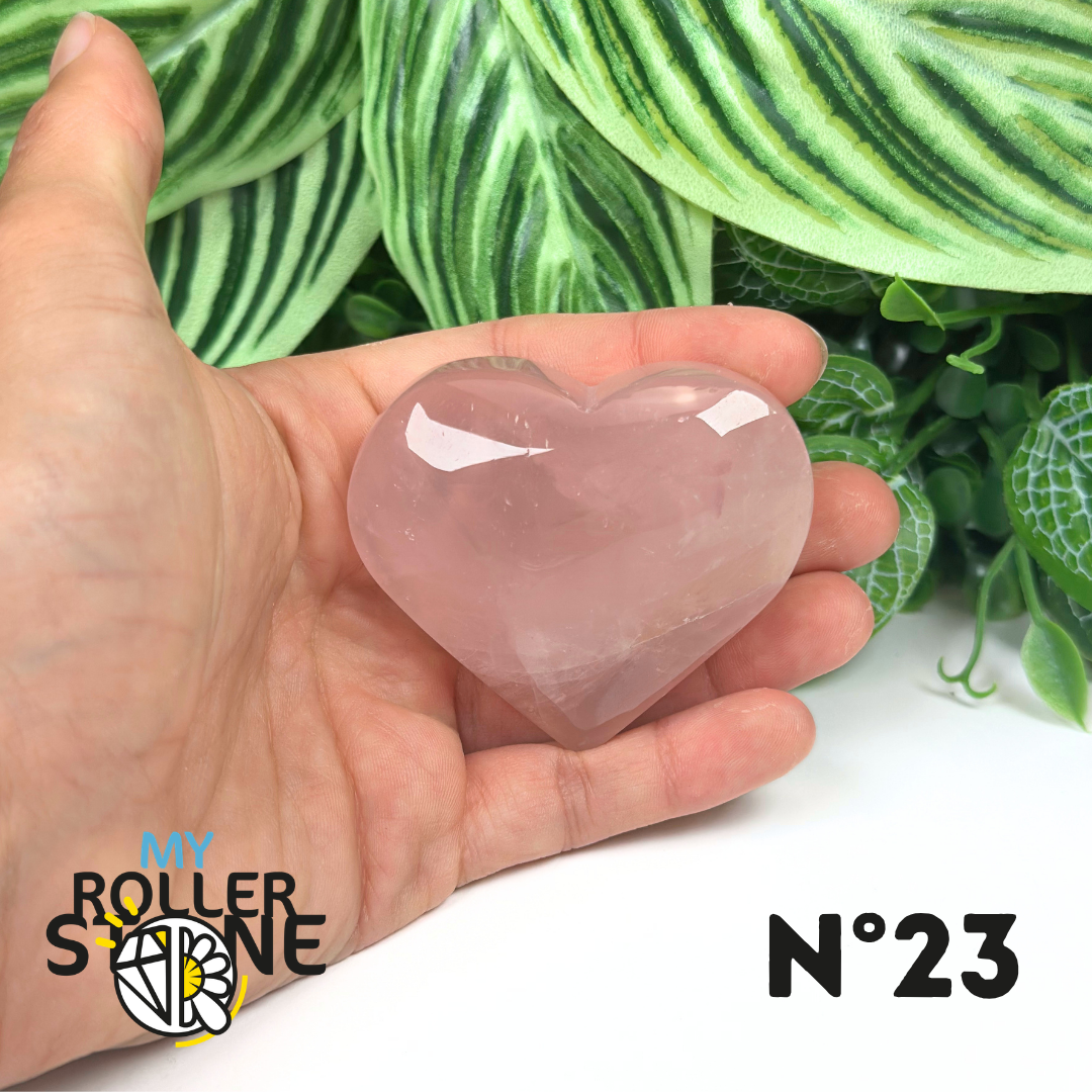 Cœur en Quartz rose
