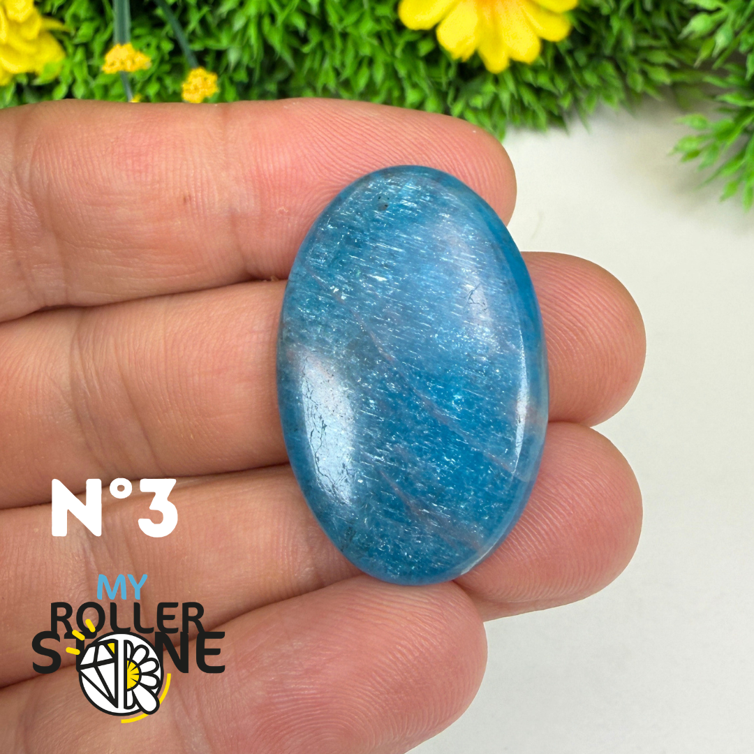 Pendentif Apatite bleue 3A