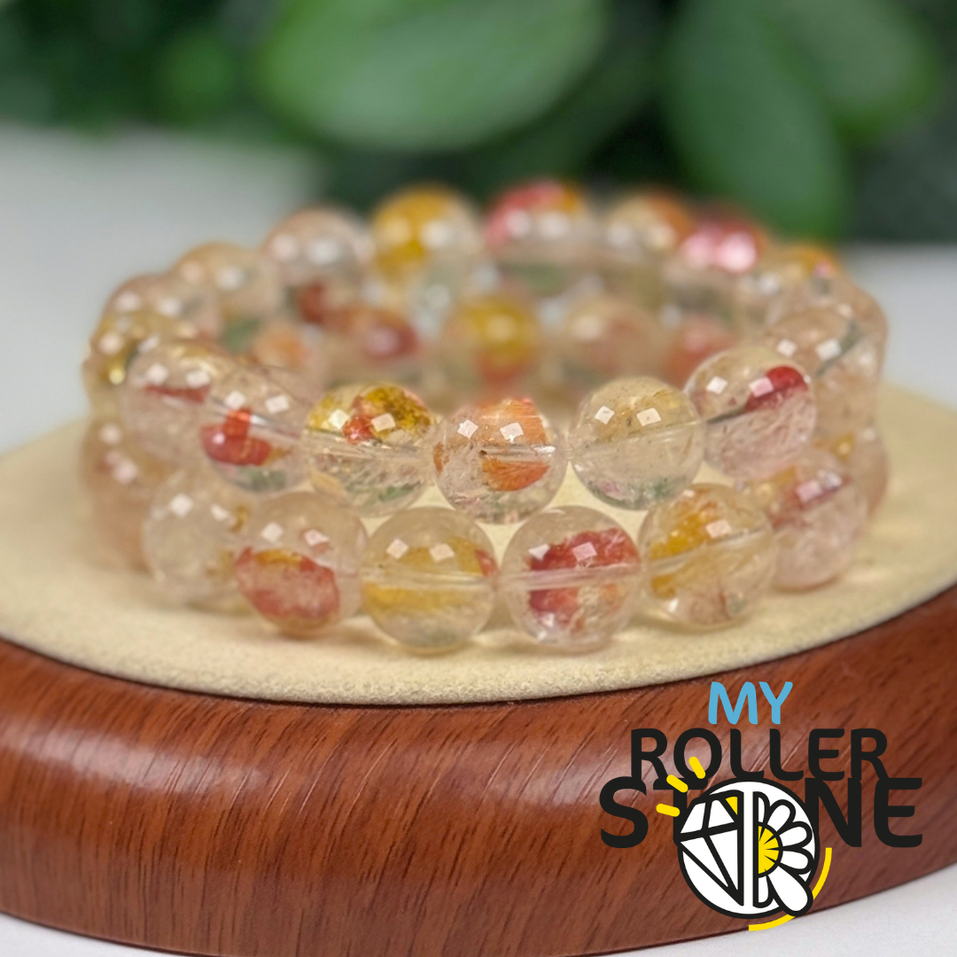 Bracelet Tangerine "Quartz KOI" 🧡💛
