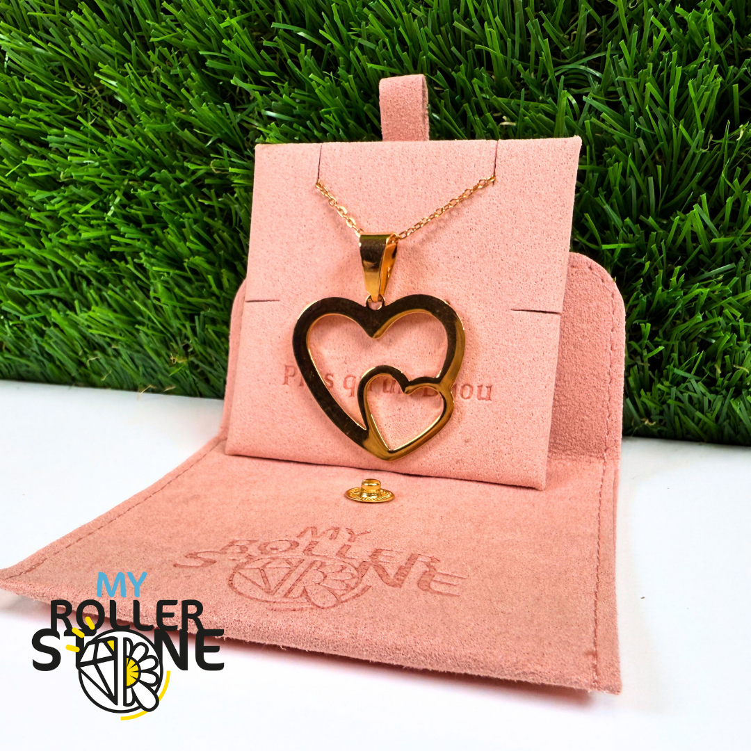 Pendentif Mien de coeur acier inoxydable