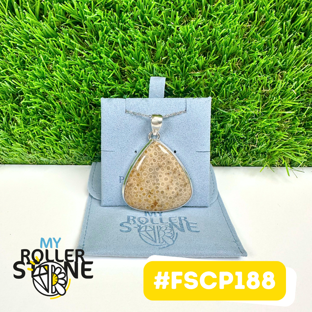 Pendentif Chrysanthème Argent 925 #FSCP188