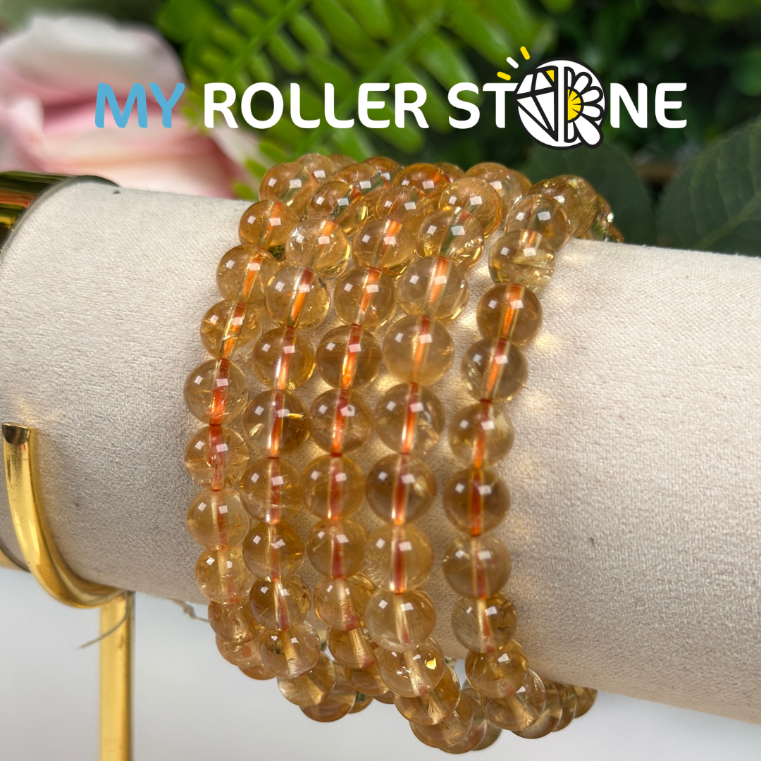 Bracelet en Citrine 5A Brésil