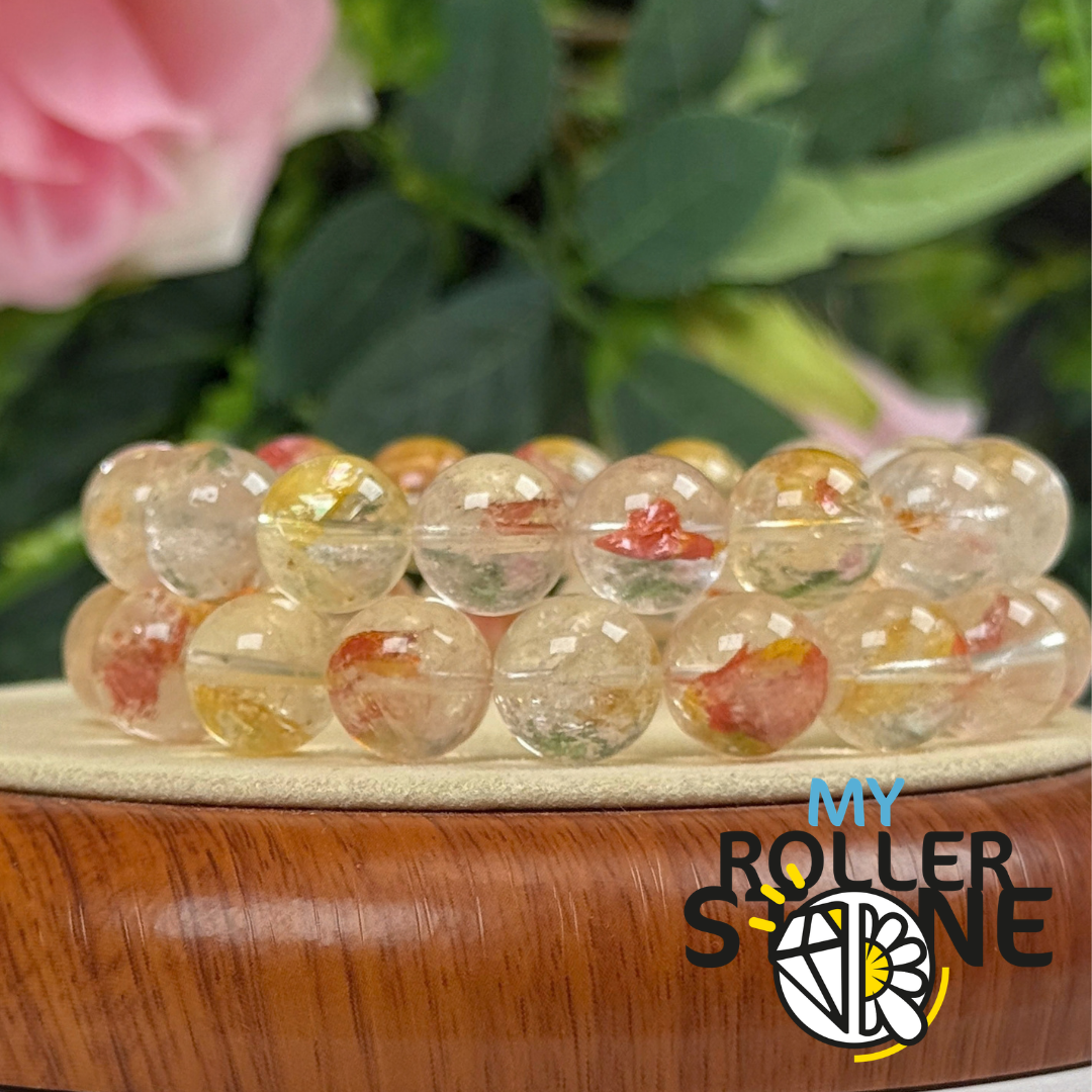 Bracelet Tangerine "Quartz KOI" 🧡💛