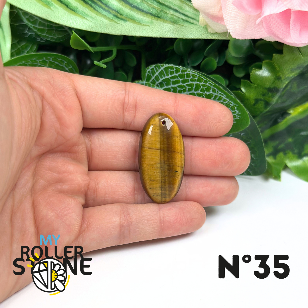 Pendentif Oeil de Tigre 5A percé