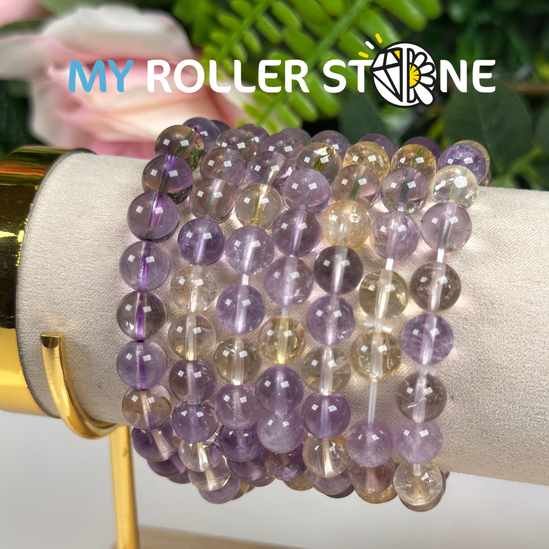 Bracelet en Amétrine de Bolivie 5A
