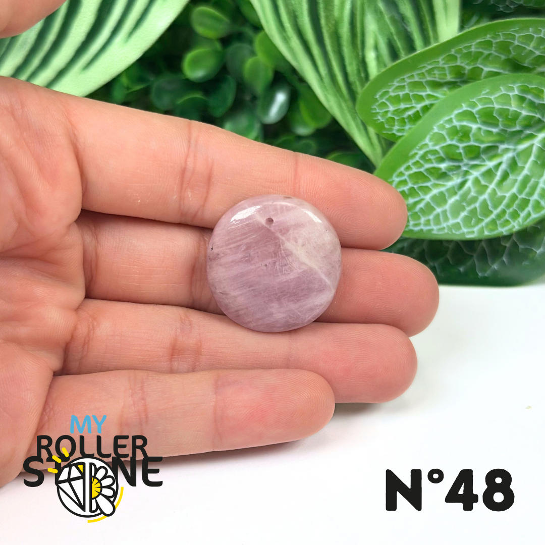 Pendentif Kunzite 5A percé
