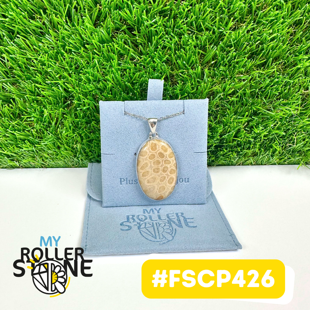 Pendentif Chrysanthème Argent 925 #FSCP426