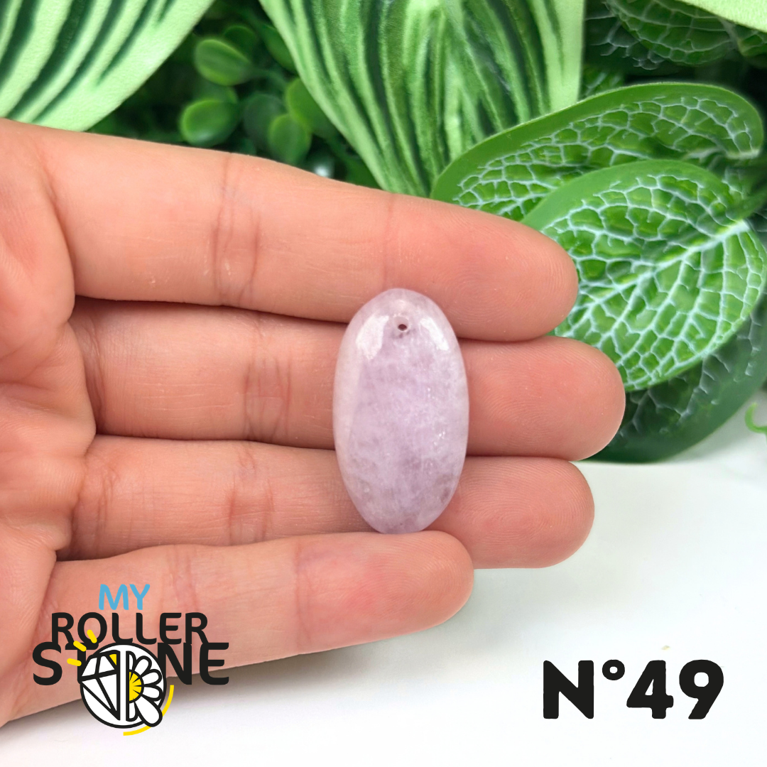 Pendentif Kunzite 5A percé