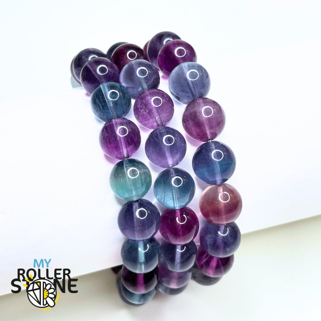 Bracelet en Fluorite 5A