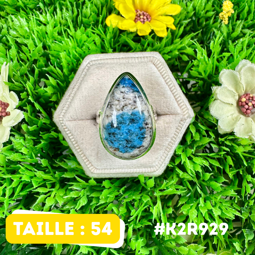 Bague Jaspe K2 Argent 925 #K2R929