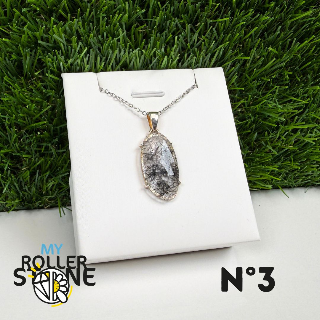 Pendentif Quartz Tourmaline #3