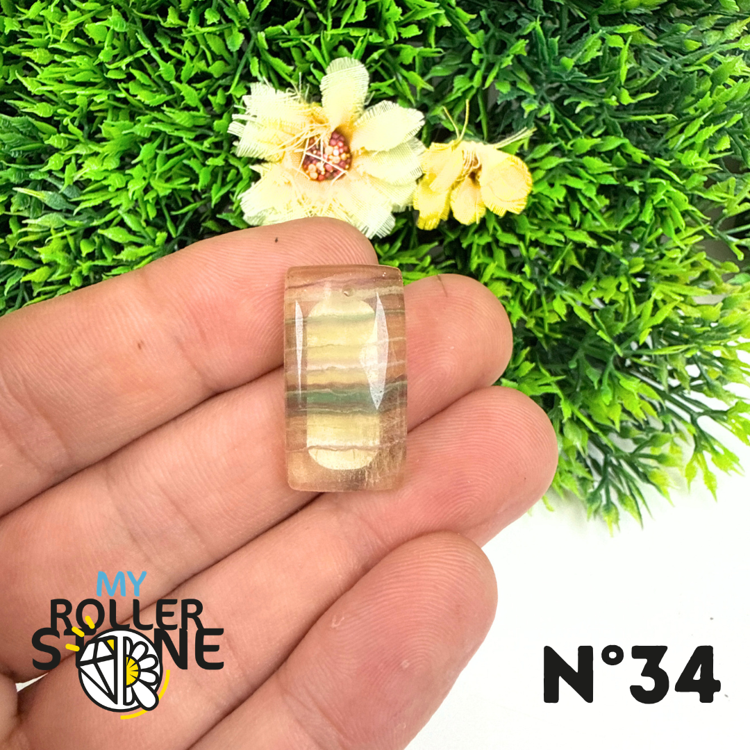 Pendentif Percé Fluorite 5A