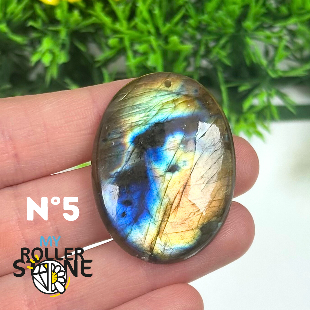 Pendentif Labradorite Multicolore 5A