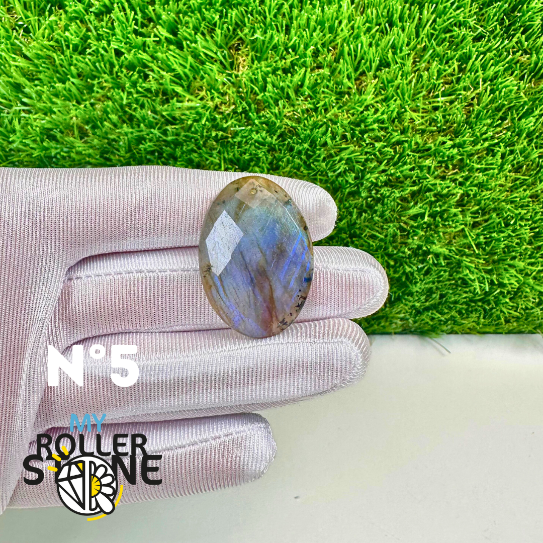 Pendentifs Labradorite blue fire Facettée 5A