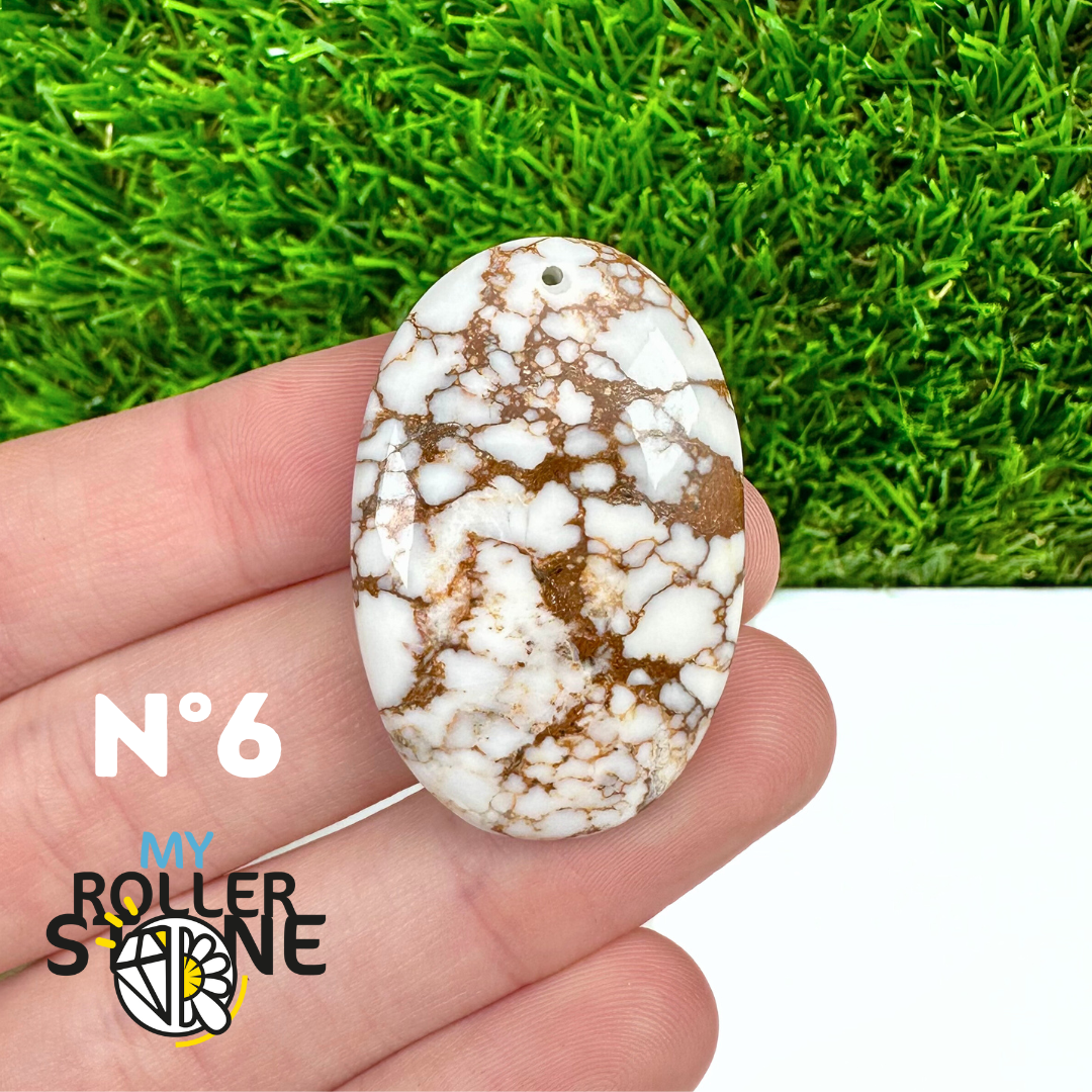 Pendentif en Magnésite « Cheval Sauvage »