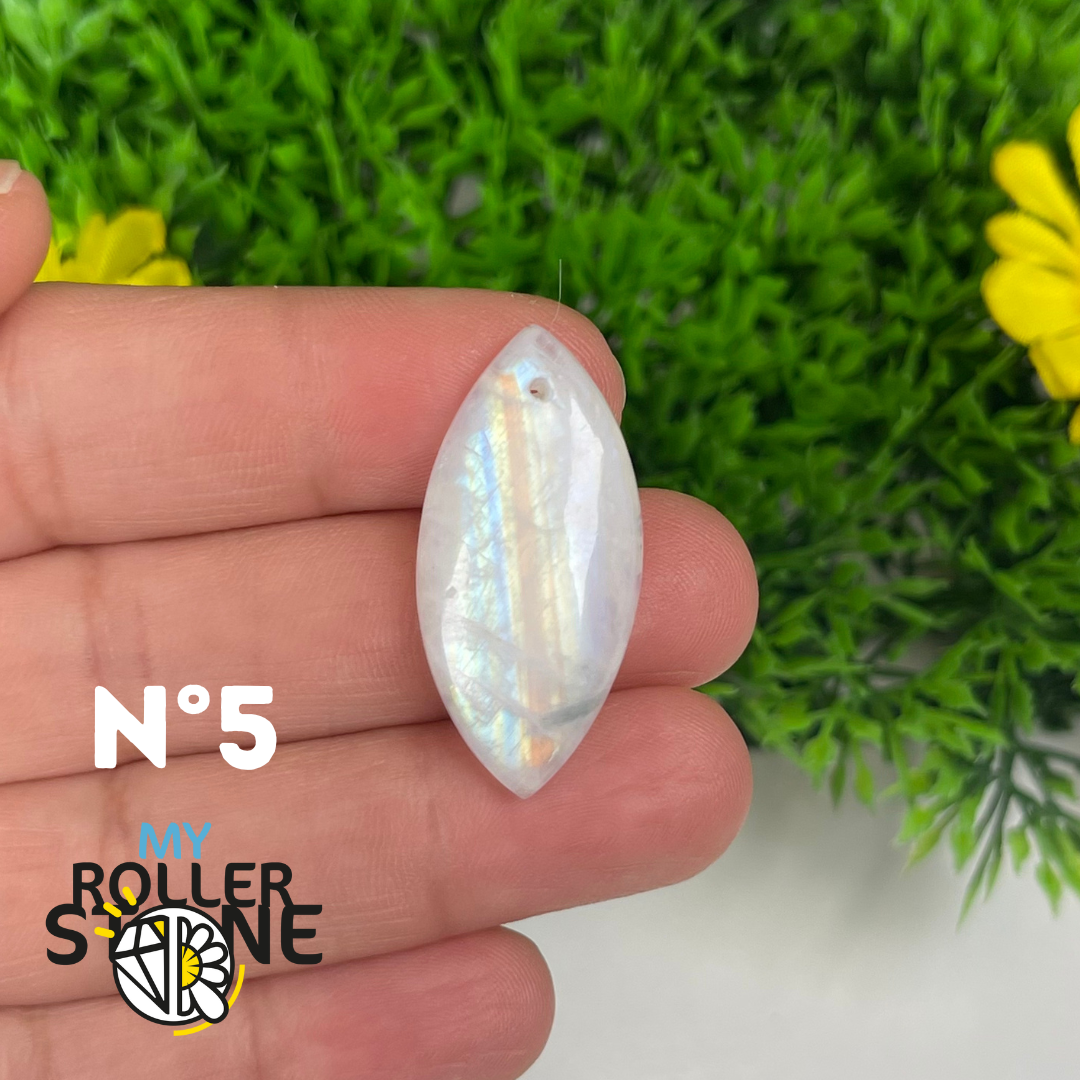 Pendentifs Pierre de lune Forme Libre 5A