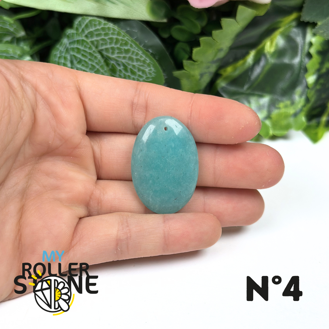Pendentif Amazonite Brésil 5A