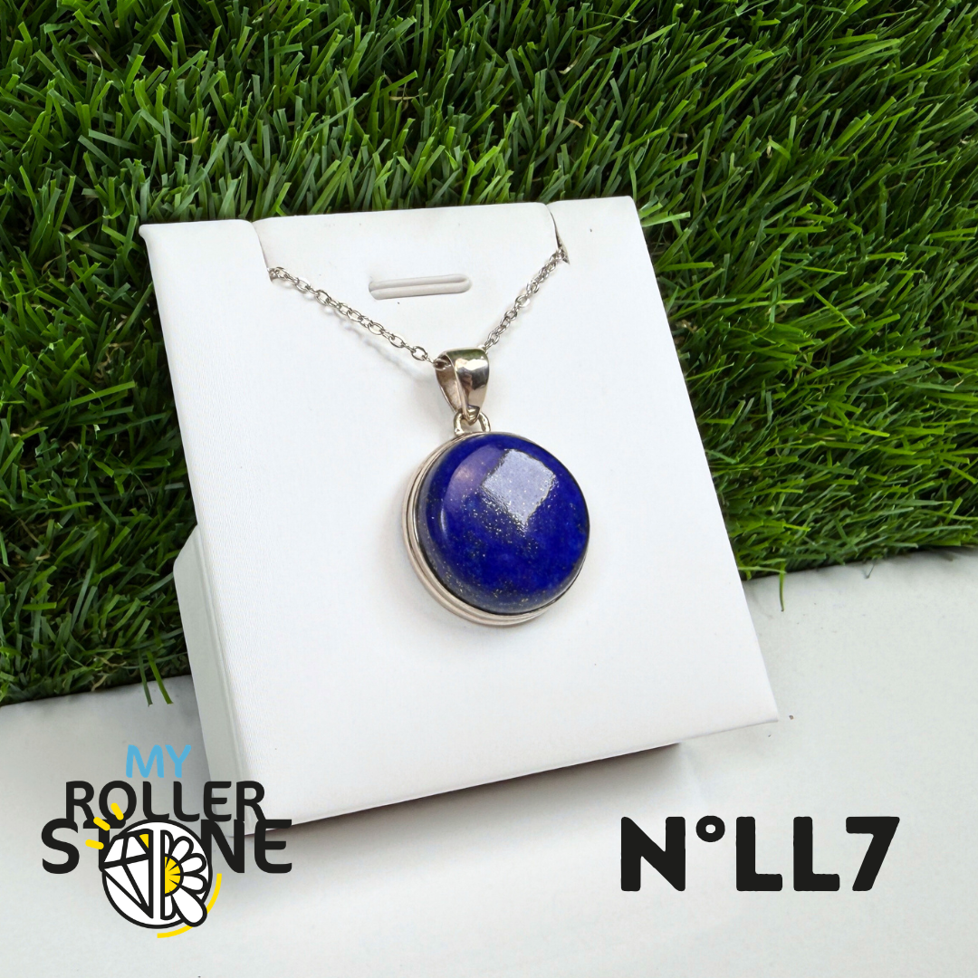 Pendentif Argent 925 Lapis Lazuli #7