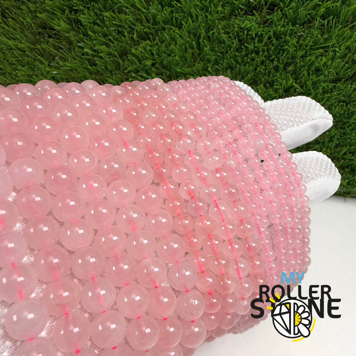 Perle Quartz Rose de Madagascar 5A