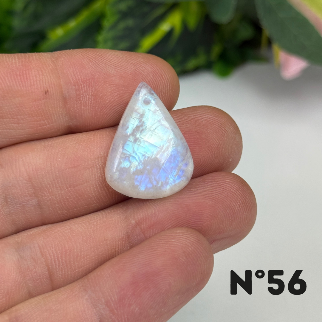Pendentifs Pierre de lune Forme Libre 5A