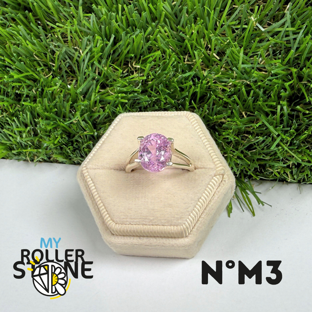 Bague Kunzite Qualité Gemme – Argent 925 #3