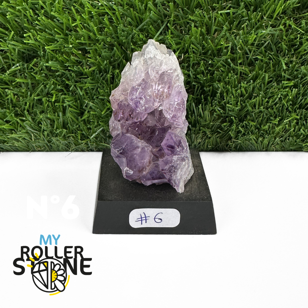 Améthyste sur socle