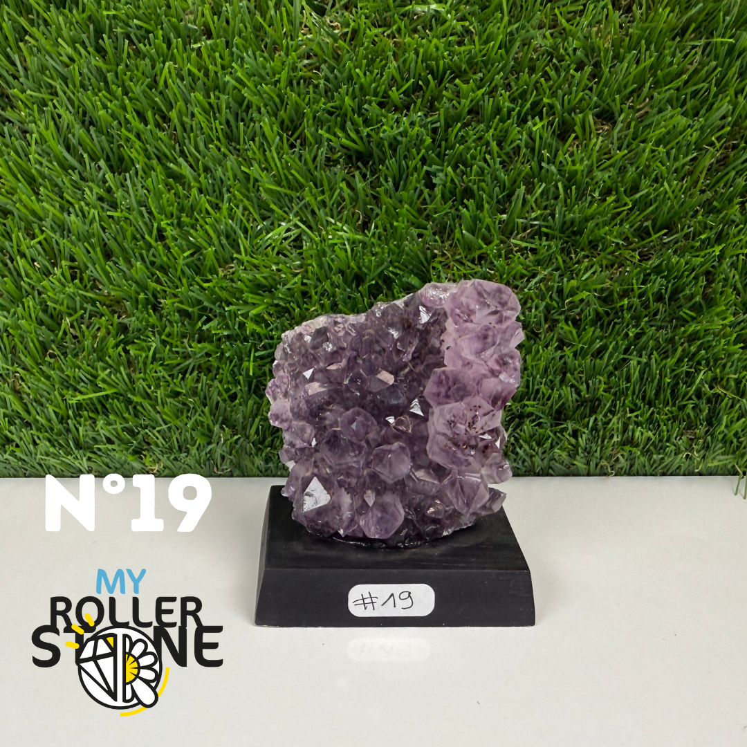 Améthyste sur socle