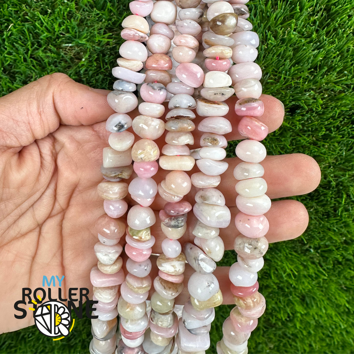 Perle Chips Opale Rose