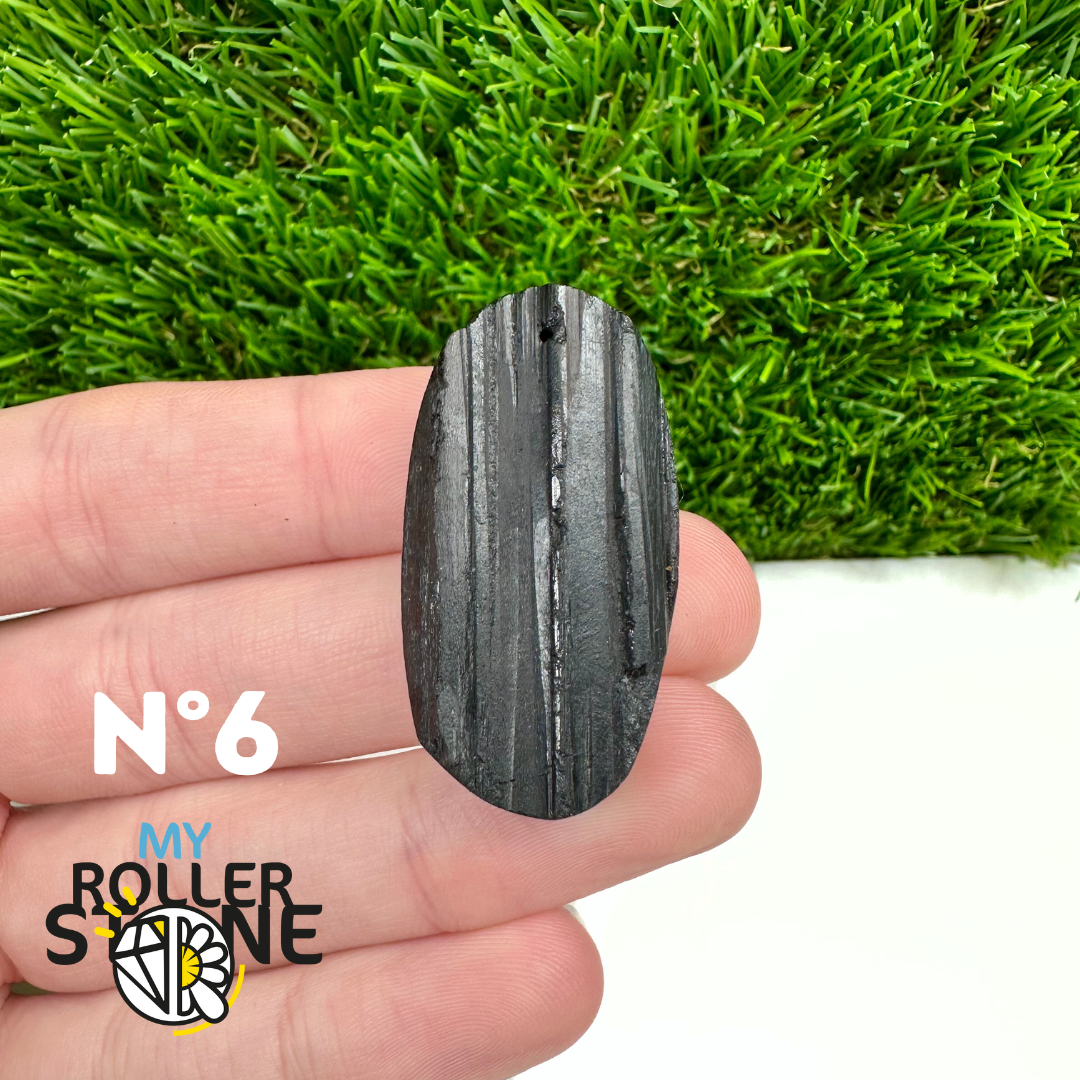 Pendentif Perce Tourmaline Noire 5A