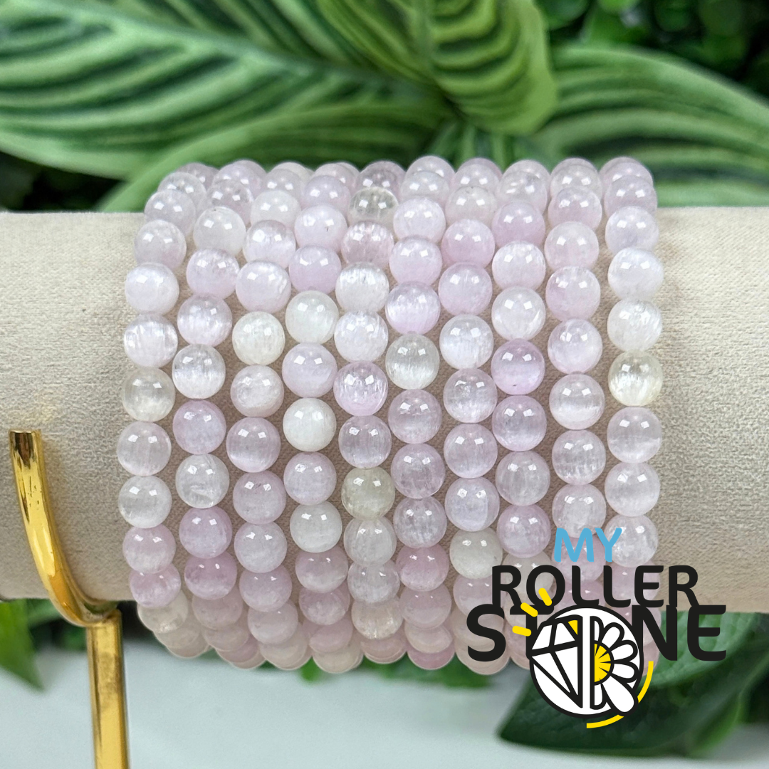 Bracelet en Kunzite Cristalline du Brésil
