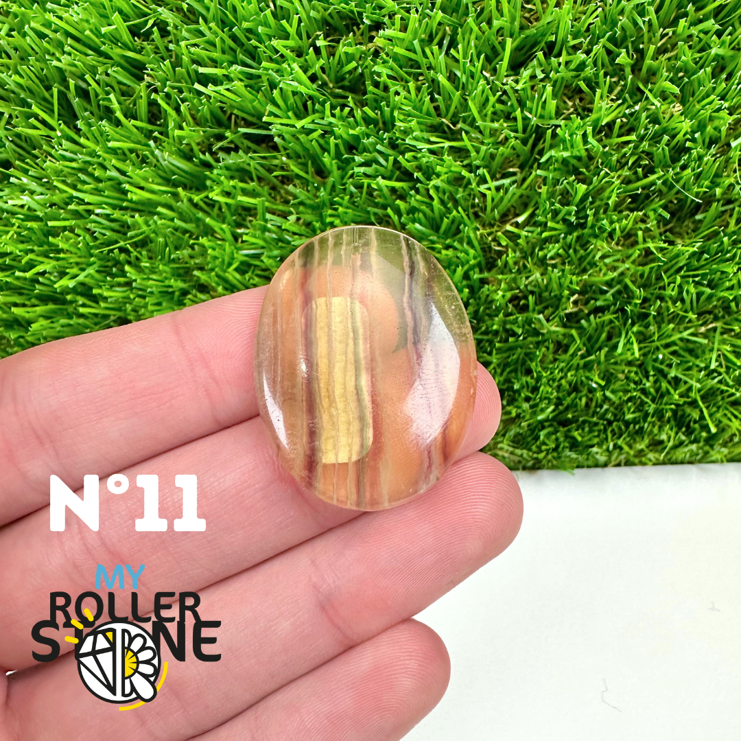 Pendentif Percé Fluorite 5A