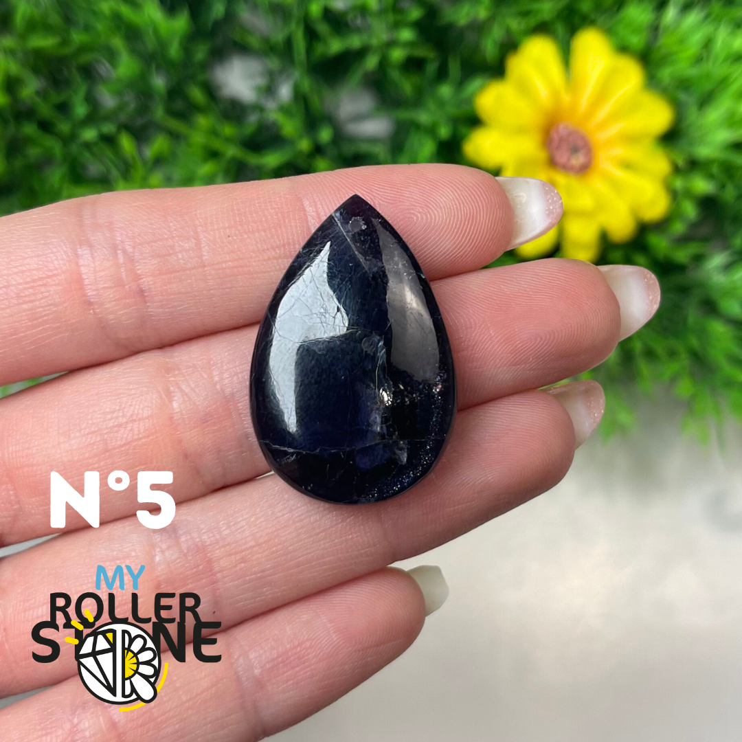 Pendentif Iolite Sunstone 5A