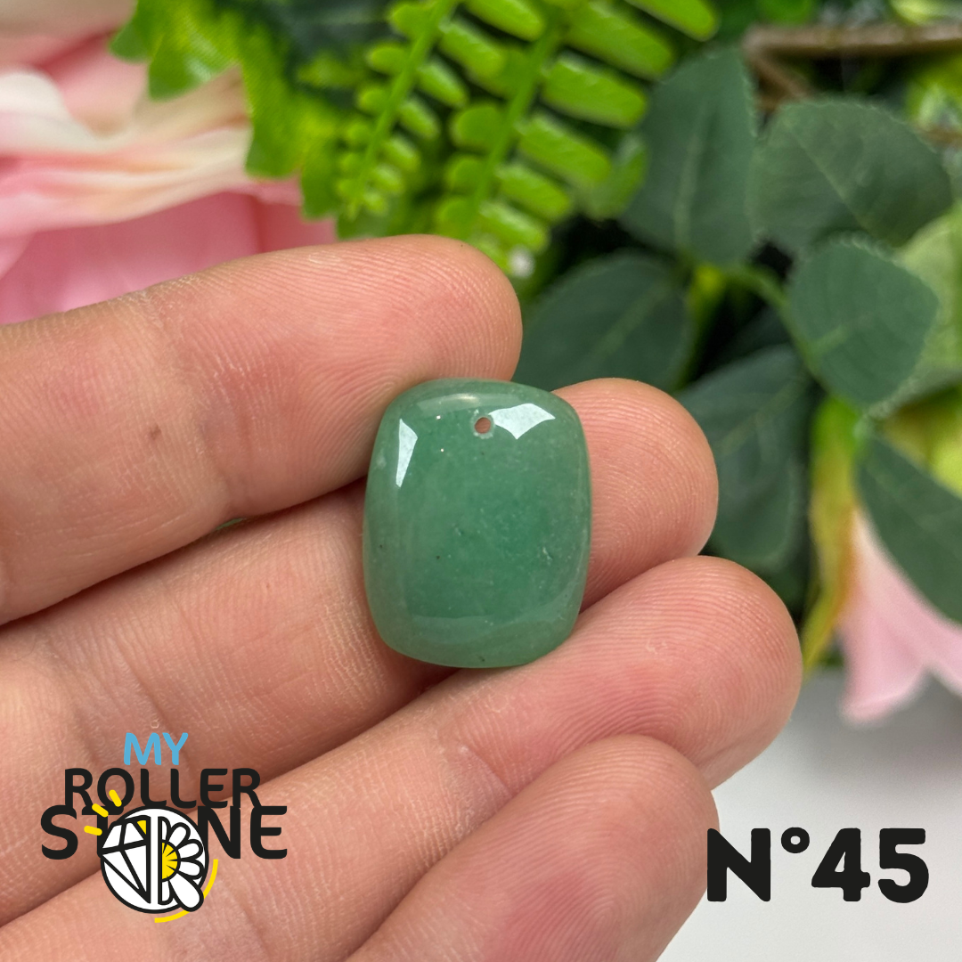 Pendentif Aventurine Percé 5A